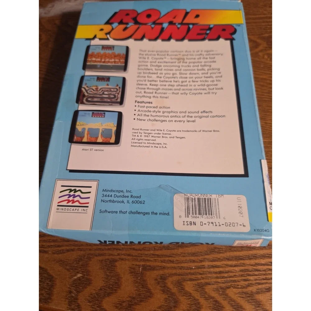 Road Runner game for Commodore 64 128 In Box